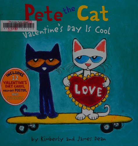 Pete the Cat Valentine's Day Is Cool