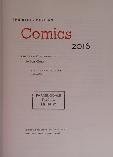 The best American comics 2016
