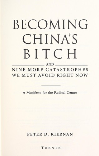 Becoming China's bitch
