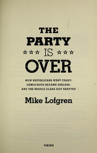 The party is over
