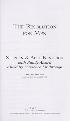 The resolution for men
