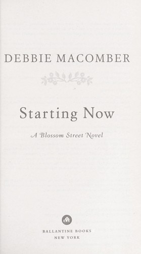 Starting Now