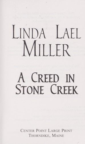 A creed in Stone Creek