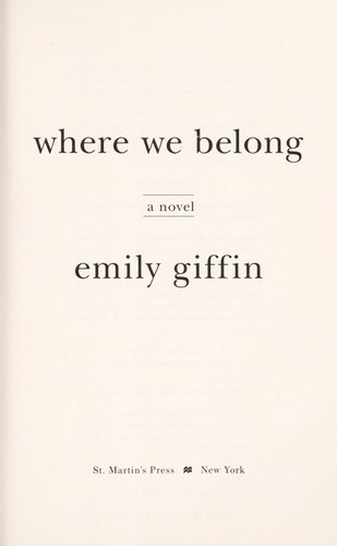 Where we belong