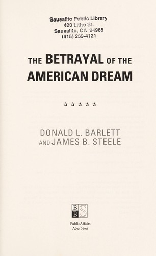 The betrayal of the American dream
