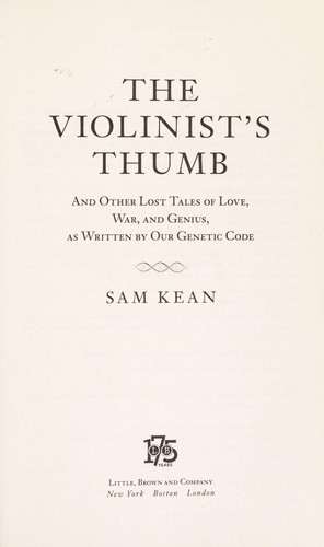 The violinist's thumb