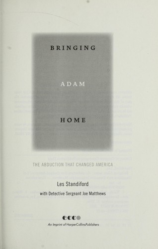 Bringing Adam home