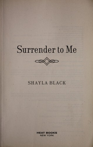Surrender to Me