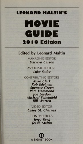 Leonard Maltin’s 2010 Movie Guide