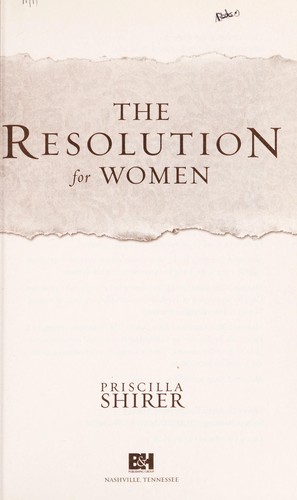The Resolution for Women
