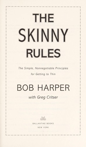 The skinny rules