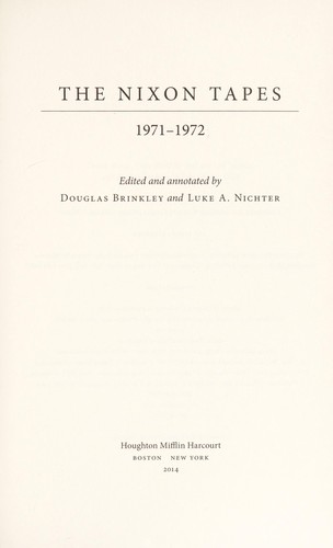 The Nixon tapes