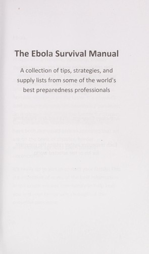 Ebola survival handbook