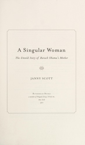 A singular woman