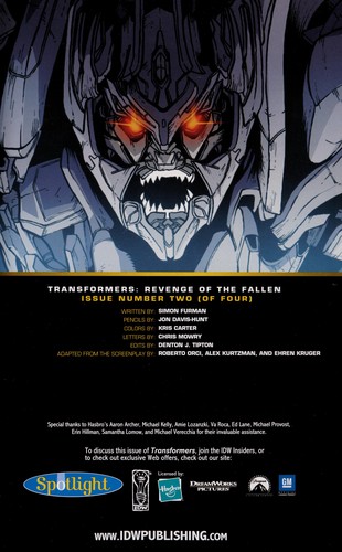 Transformers - Revenge of the Fallen