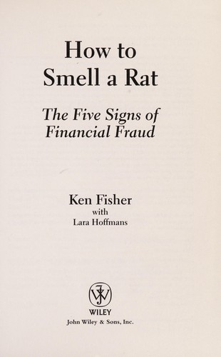 How to smell a rat