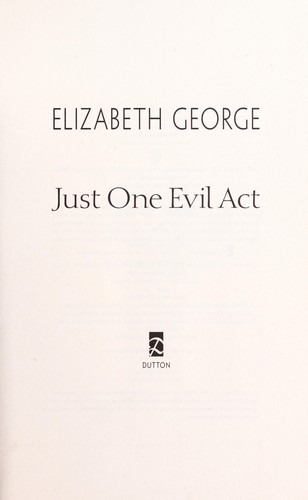 Just one evil act