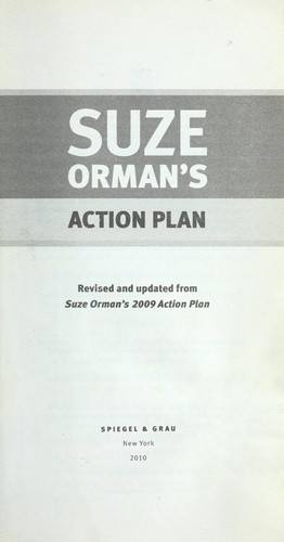 Suze Orman's action plan