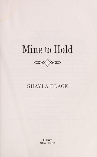 Mine to hold
