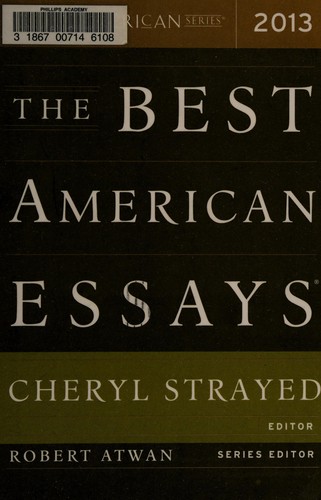 Best American essays 2013